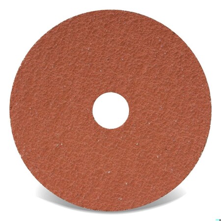 Cgw Abrasives Quick-Lock Coated Abrasive Disc With Grinding Aid, 5 in Dia Disc, 5/8-11 Center Hole, 80 Grit, Fine 48896
